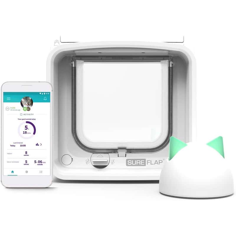 Petcare Sure Petcare SureFlap Mikrochip-Katzenklappe Connect mit Sure Petcare Hub