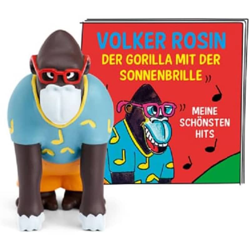 tonies Tonie-Figur Volker Rosin – Der Gorilla mit der Sonnenbrille, 16 Kinderlieder, ca. 53 Minuten