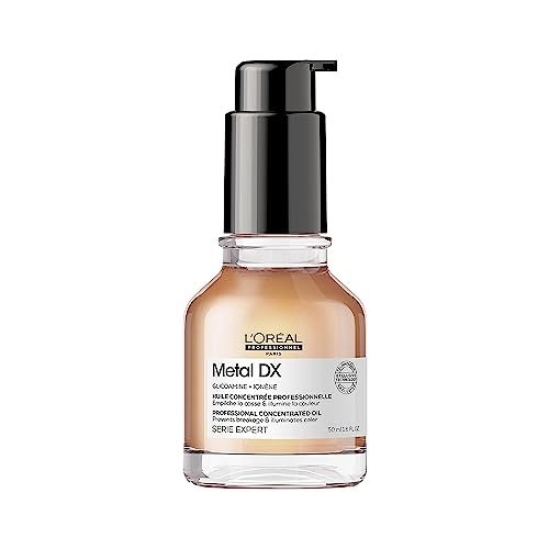 L'Oréal Professionnel Metal DX Öl - Anti-Frizz, Hitzeschutz & Glanz für alle Haartypen, 50 ml