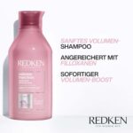 Redken High Rise Volume Injection Shampoo – Reparierendes Volumen-Shampoo mit Filloxanen, 300 ml