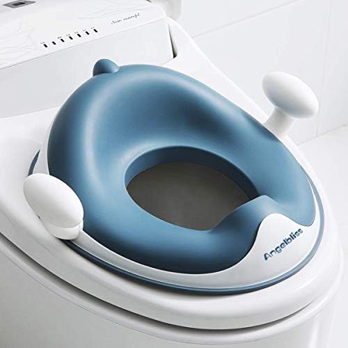 Angelbliss Kinder WC Sitz – Töpfchen Toilettentrainer mit Anti-Rutsch Polster