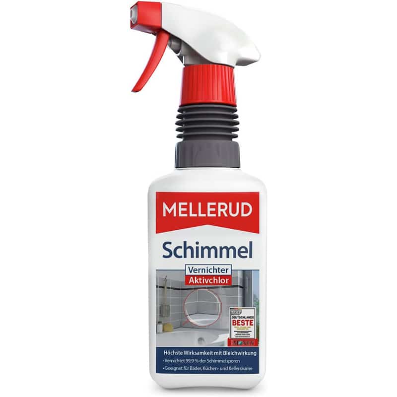 MELLERUD MELLERUD Schimmel Vernichter Aktivchlor – 0,5 l Spray für effektive Schimmelentfernung