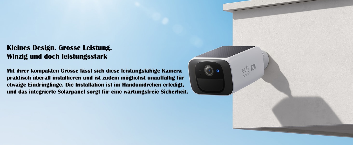 Kleines Design. Große Leistung. Winzig und doch leistungsstark