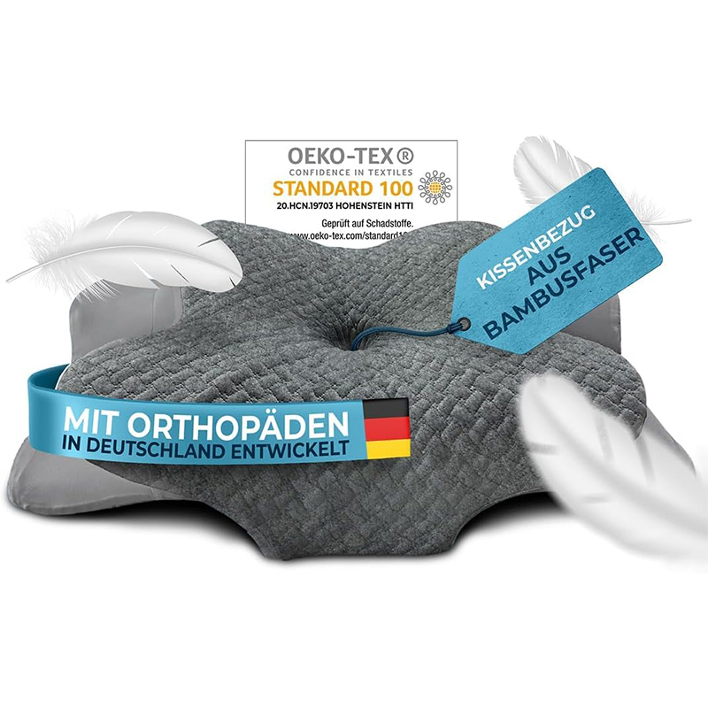Glückstoff4 Glückstoff® Kissenbezug für Orthopädisches Kissen