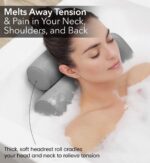 Everlasting Comfort Badekissen – Luxus Kopf-, Nacken- & Rückenstütze für Wanne & Spa