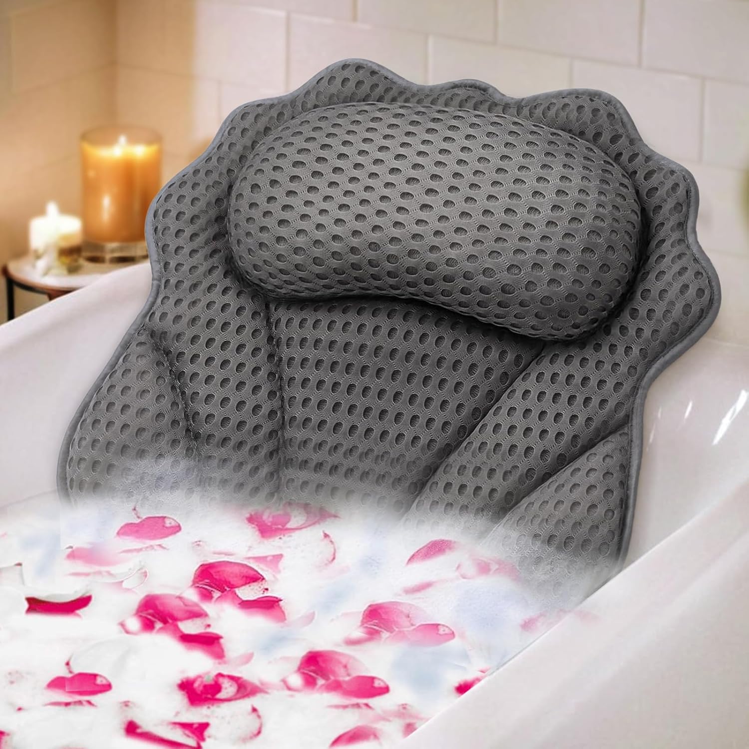 81-e4lol0rL._AC_SL1500_.jpg RUVINCE Luxus-Badekissen – Ergonomisch mit 4D-Polster & 6 Saugnäpfen