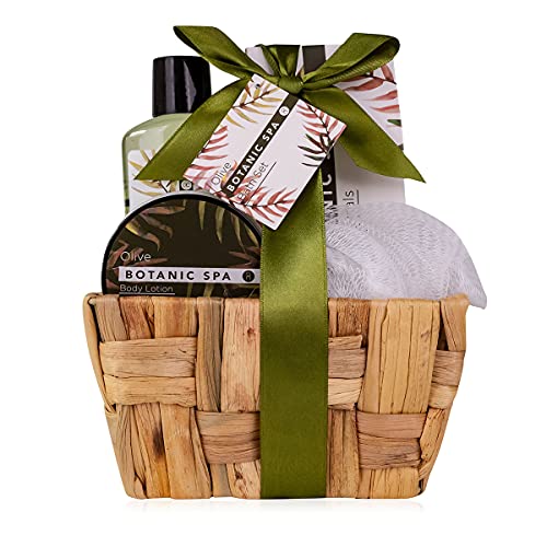 Version 1.0.0 Accentra Wellness Geschenkset im Seegraskorb – Pflegeset mit Duschgel & mehr