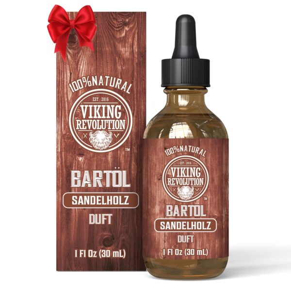 Viking Revolution Bartöl – Weich, Schützend & Stärkend – Mit Argan- & Jojobaöl – Perfekt für Männer