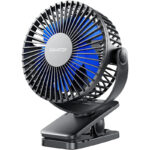 Gaiatop Clip-Ventilator – Kompakt, leistungsstark & wiederaufladbar (3 Stufen)