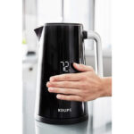 Krups Smart'n Light Wasserkocher – 5 Temperaturen, 1,7L, Edelstahl-Innenraum, doppelwandig