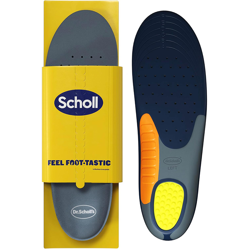 Scholl 1 Scholl Einlegesohlen für Männer 90+ kg (Gr. 40-46.5) – Stoßdämpfend & Fußgewölbeunterstützend