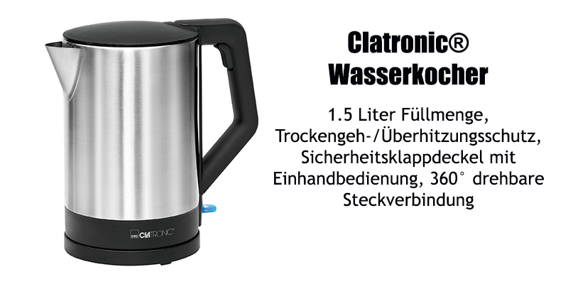 Clatronic® Wasserkocher