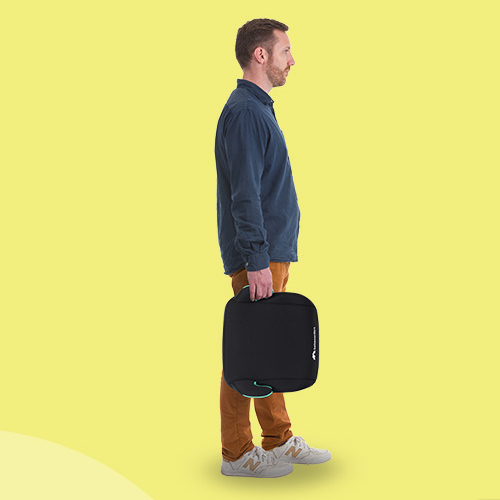 Benutzerfreundlich Das kompakte und leichte (< 1 kg) Design sorgt für Benutzerfreundlichkeit