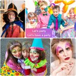 URAQT Kinderschminke Set – Waschbare Schminkfarben für Gesicht & Körper, inkl. Pinsel & Tattoos