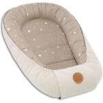 Babynest Neugeborene 90x50 cm – Handmade Kokon aus Baumwolle, zweiseitig