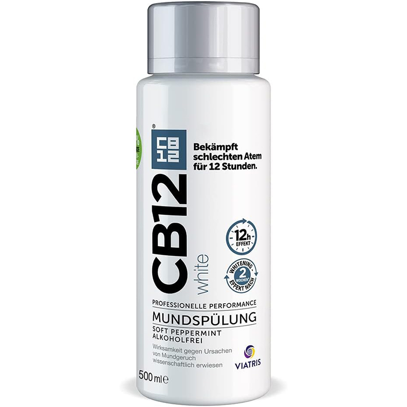 CB12-1 CB12 White – Angenehmer Atem für 12 Stunden und weißere Zähne