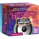 Hitster Film & Serien – Deutsche Erweiterung mit 154 Soundtrack-Karten, Partyspiel ab 16