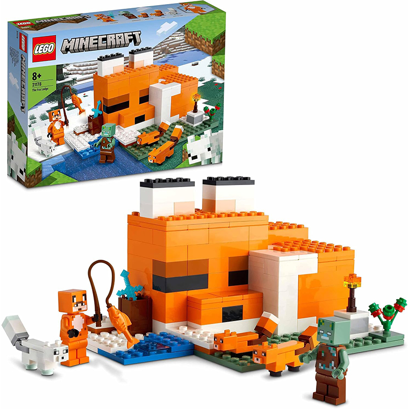 LEGO 1 LEGO 21178 Minecraft Fuchs-Lodge