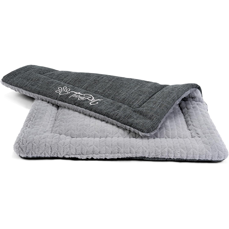 TrendPet TrendPet Heaven 4cm Wendedecke – Kuscheldecke für Hunde & Katzen, Grau