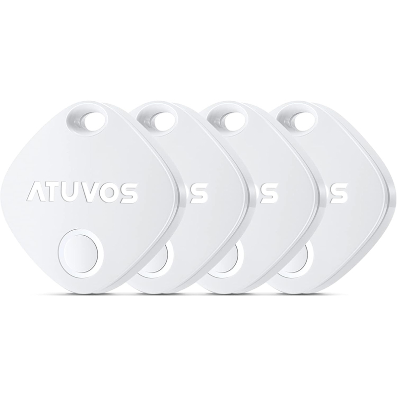 ATUVOS 1 ATUVOS Smart Air Tracker Tag 4er Pack, Schlüsselfinder KeyFinder Kompatibel mit Apple Wo ist?