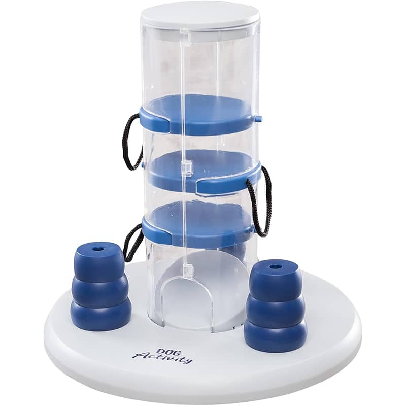 TRIXIE Hundespielzeug TRIXIE Dog Activity „Gambling Tower“ – Intelligenzspielzeug für Hunde, 25×27 cm