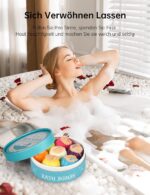 Badebomben Geschenkset – 7 Stück für Frauen, Mama, Freundin & Kinder – Perfekt für Geburtstag, Weihnachten, Valentinstag