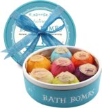 Badebomben Geschenkset – 7 Stück für Frauen, Mama, Freundin & Kinder – Perfekt für Geburtstag, Weihnachten, Valentinstag