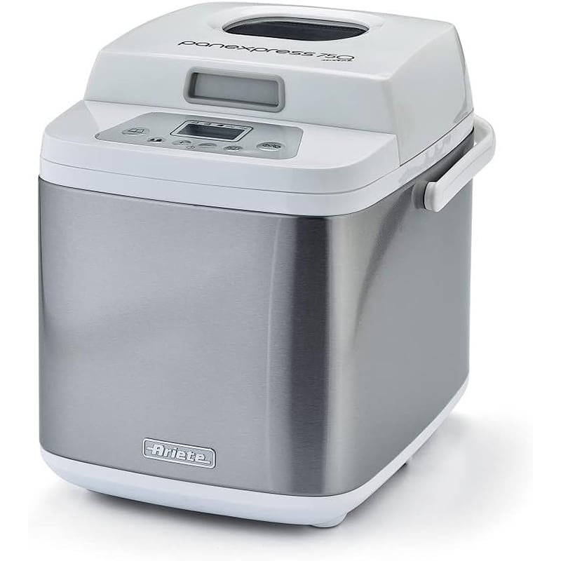 Ariete 1 Ariete Panexpress Brotbackautomat aus Edelstahl – 19 Programme, bis 1 kg