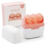Leeshine Eisroller 2in1 – Gesicht & Augen kühlen, Schwellungen lindern, mit Etui (Pink)