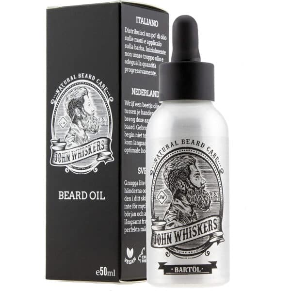 John Whiskers Bartöl, 50ml - Vegan & Made in Germany