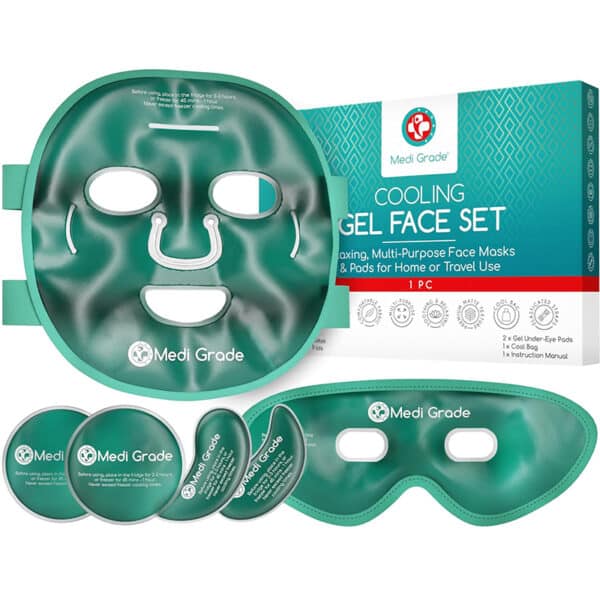 Medi Grade Kühlmaske & Augenpads – Gegen Augenringe & Schwellungen