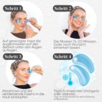 Gemischte Augenpads 30 Paar – Niacinamid & Hyaluron Eye Patches gegen Augenringe