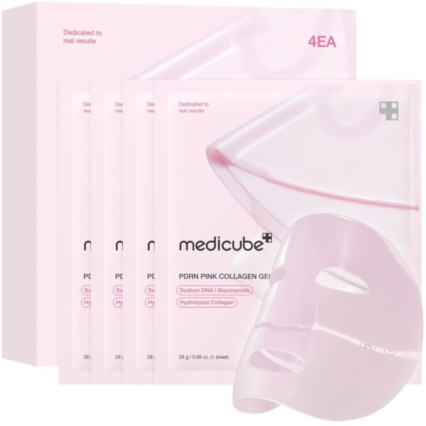Medicube Salmon DNA PDRN Pink Collagen Gel Maske