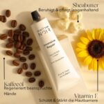 mellow NOIR Intensive Repair Hand & Nail Cream 100 ml – Handcreme für trockene und raue Hände – Mit 10% Sheabutter – Schnell einziehend – Bild 4