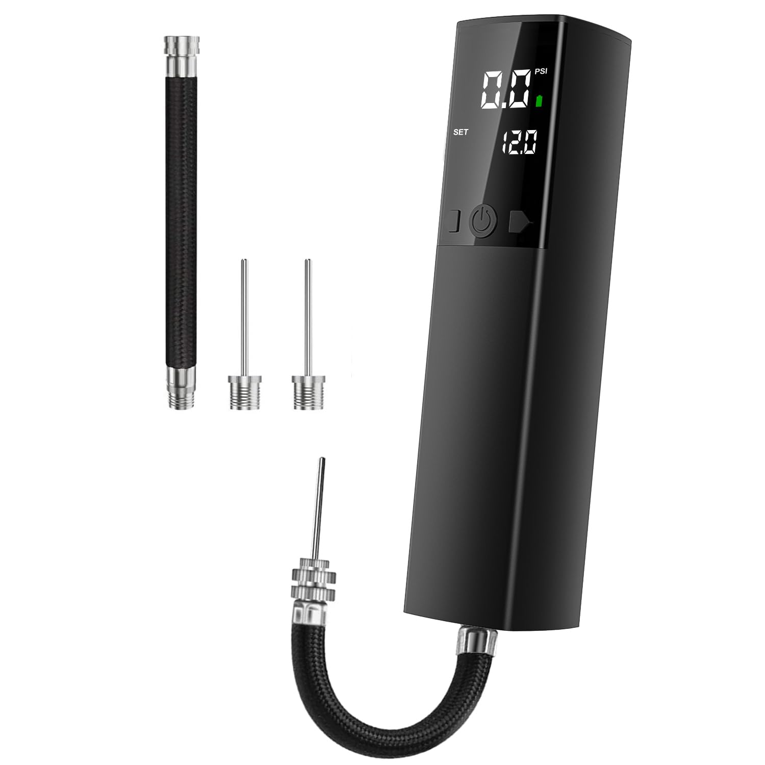 51xJsY3uIL._SY1500_.jpg GPUTEK Intelligente elektrische Ballpumpe – präzises Aufblasen mit LCD-Display für Fussball & Basketball – Bild 1