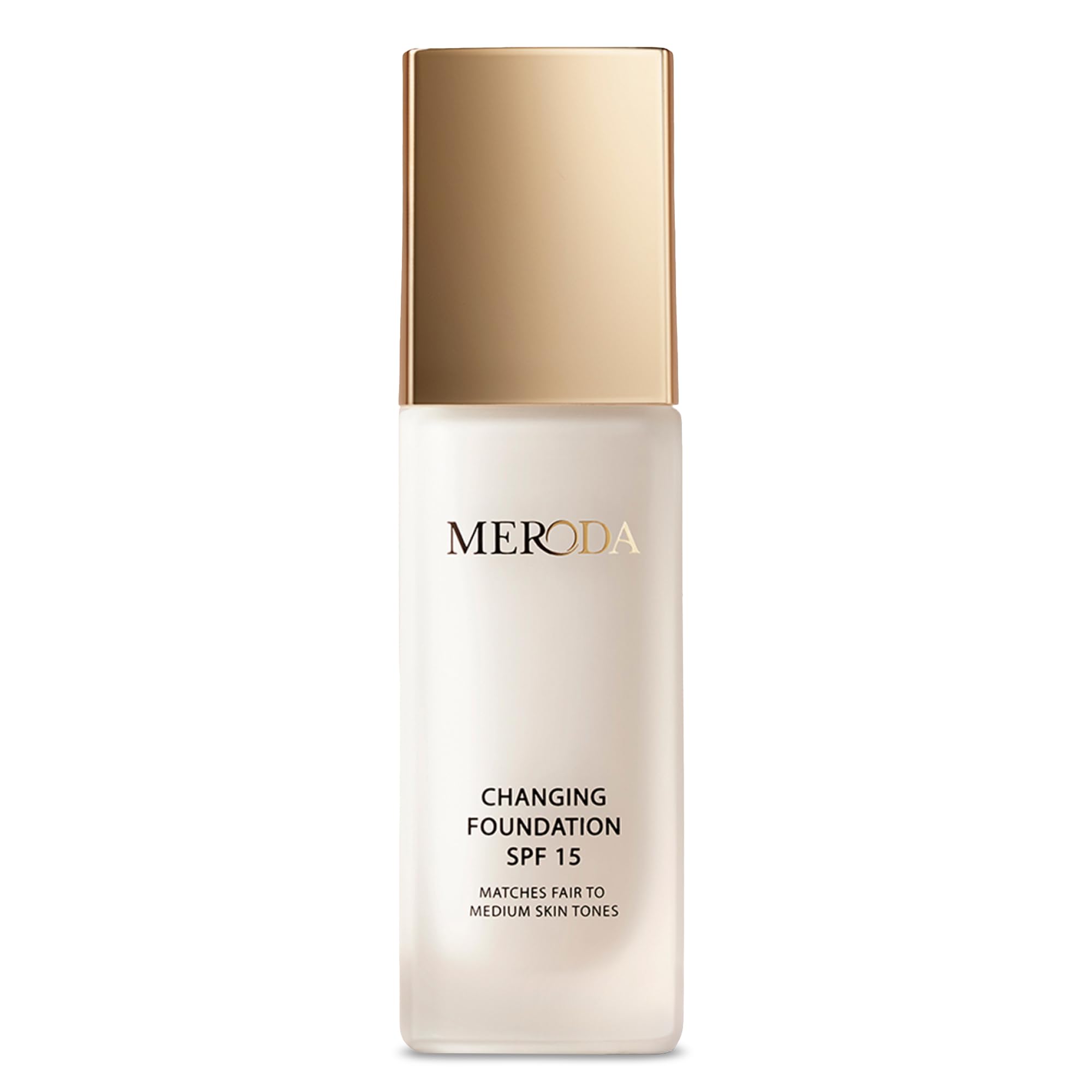 51y4fq3JcfL._SY2000_.jpg Meroda Changing Foundation SPF 15 (Light to Medium) – Farbadaptive Foundation mit UV-Schutz für reife Haut – Bild 1