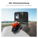 K&F CONCEPT Motorrad Windschutzscheiben-Kamerahalterung – Action-Cam Halter für GoPro & DJI – Bild 4