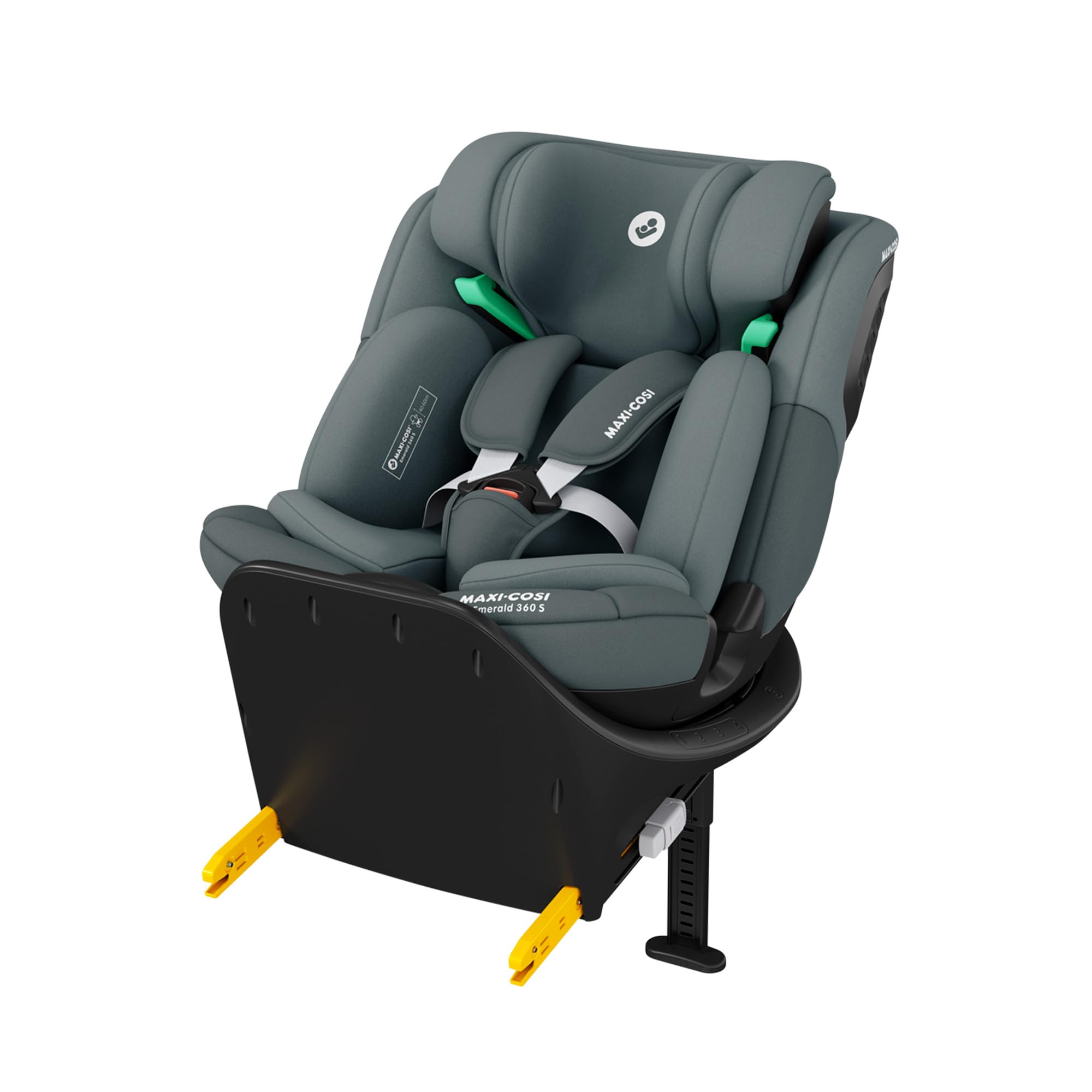 61JuwePlV7L._SY2000_.jpg Maxi-Cosi Emerald 360 S – 360° Drehbarer ISOFIX-Kindersitz (0–12 Jahre) – Bild 1