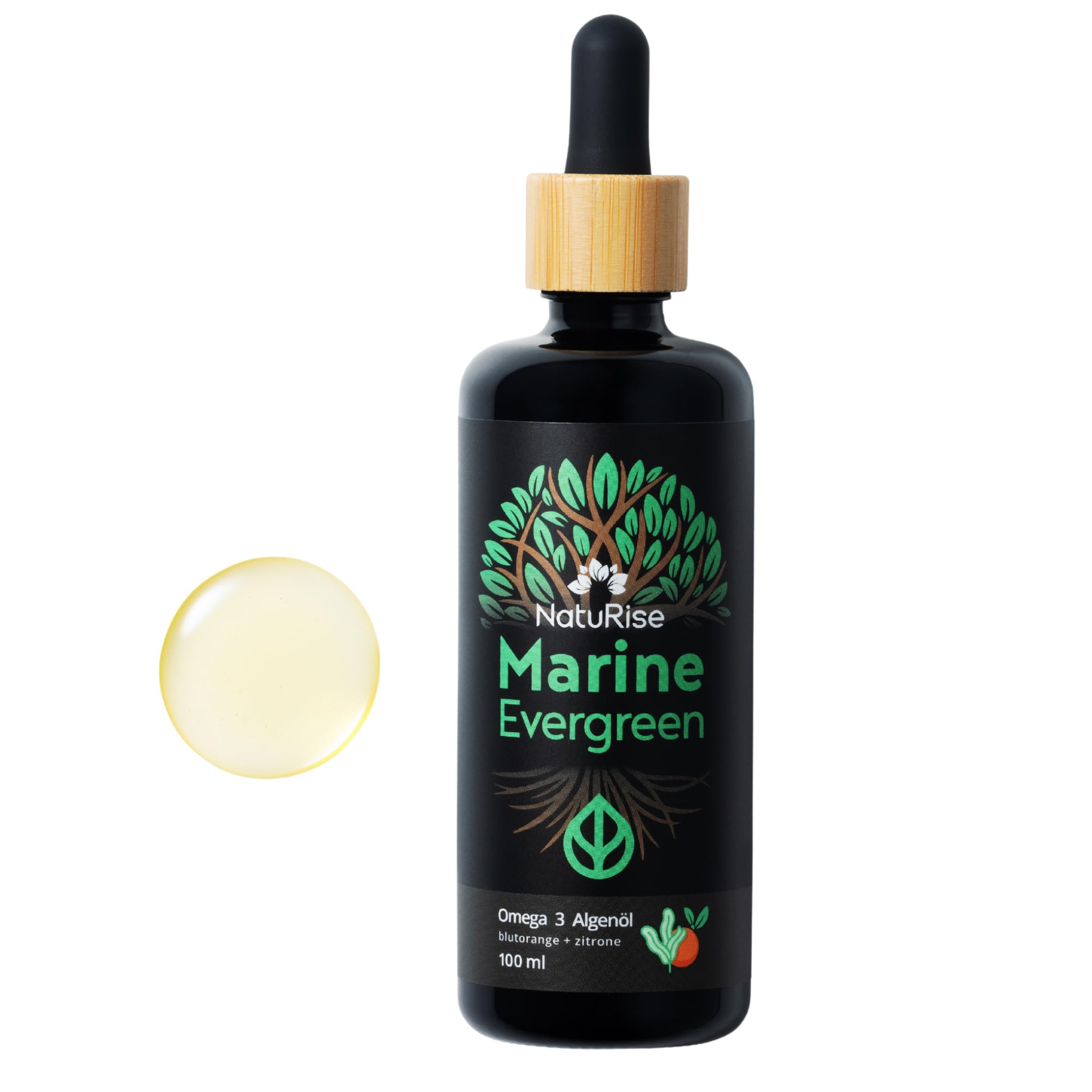 61OpKiigIeL._SY2160_.jpg Naturise Omega 3 Vegan 100ml – 3139mg DHA, EPA & DPA – Hochdosiertes Algenöl – Bild 1