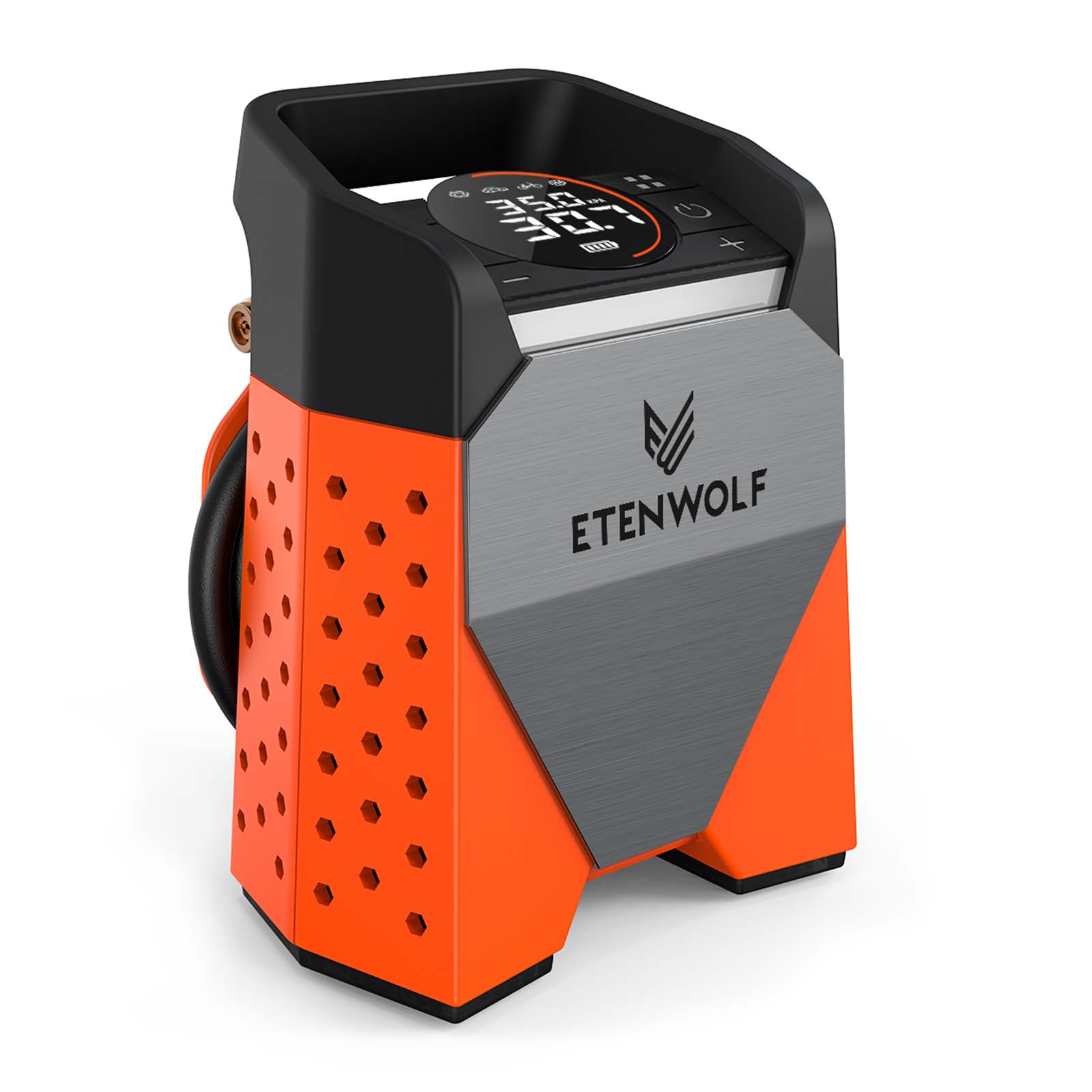61SERB7ZHPL._SY1600_.jpg ETENWOLF ZEPHYR S3 Tragbarer Luftkompressor 7800mAh – 160 PSI Elektrische Luftpumpe für Auto & Fahrrad – Bild 1