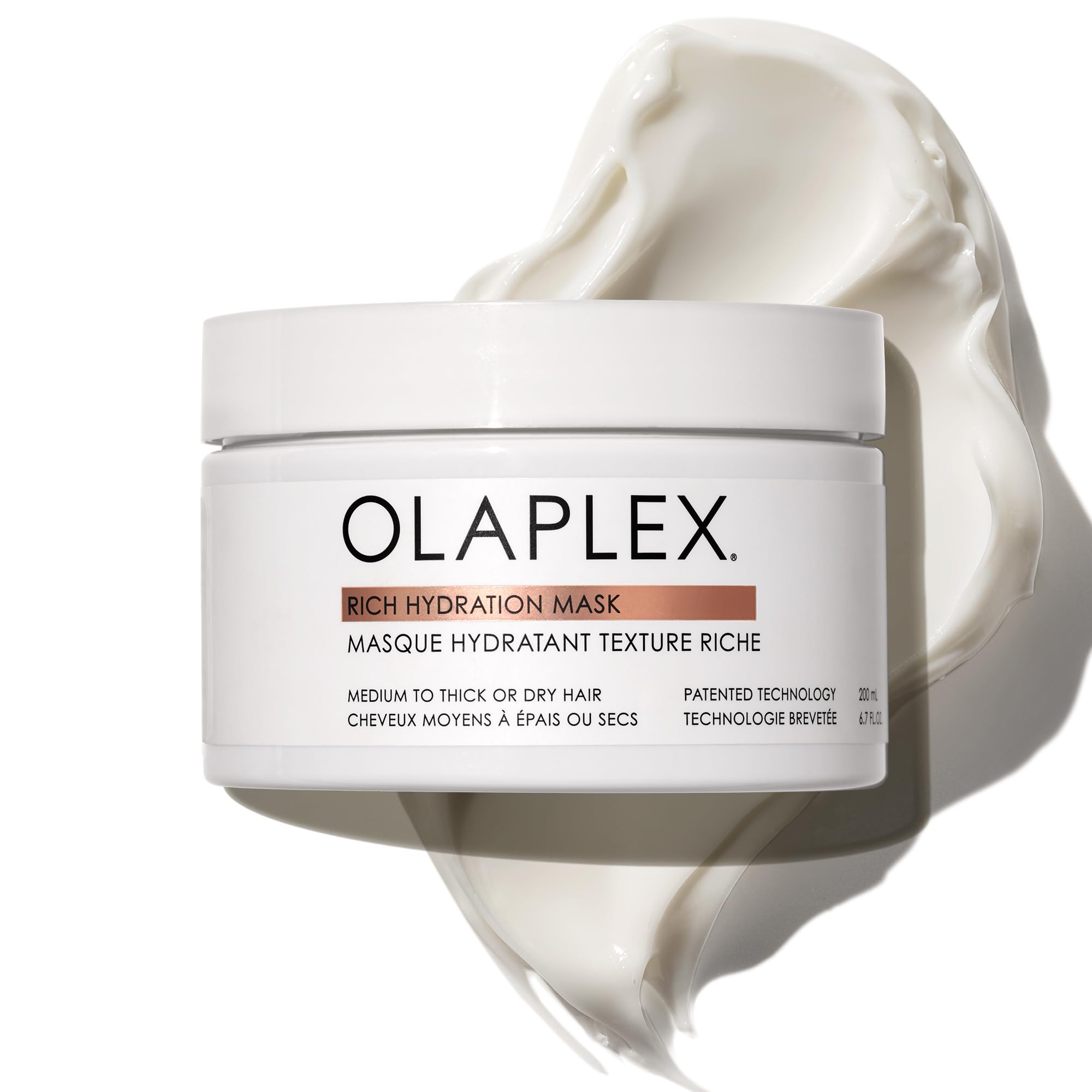 61maAsxHUAL._SY2000_.jpg 200 ml Olaplex Rich Hydration Mask mit Biomimetic Cuticle Technology – Feuchtigkeitsmaske für trockenes & kräftiges Haar – Bild 1