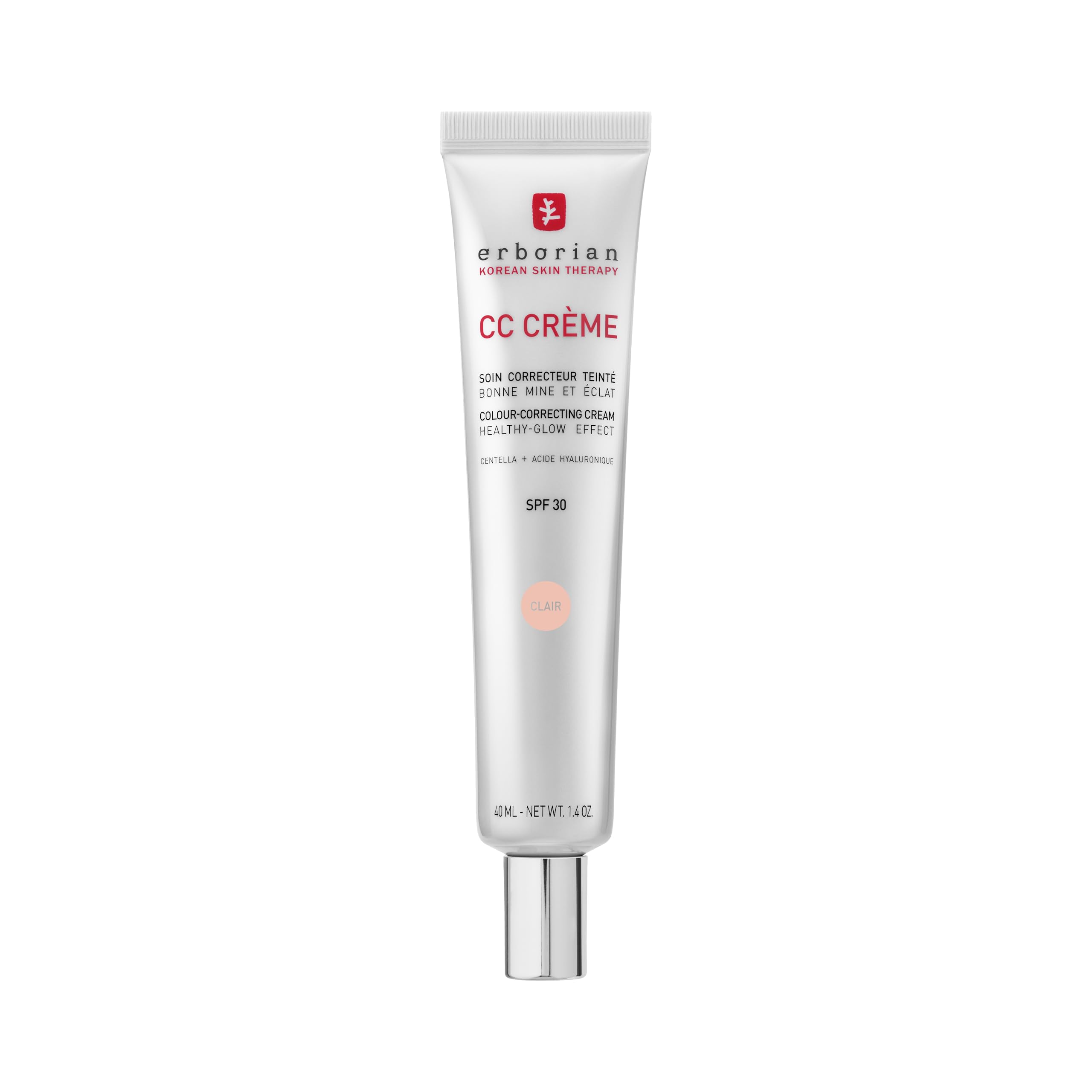 61n30MBMQVL._SY2560_.jpg Erborian CC Crème mit Centella Asiatica & Hyaluronsäure – Illuminierende Pflege-Foundation mit SPF 30 für einen strahlenden Teint – Bild 1