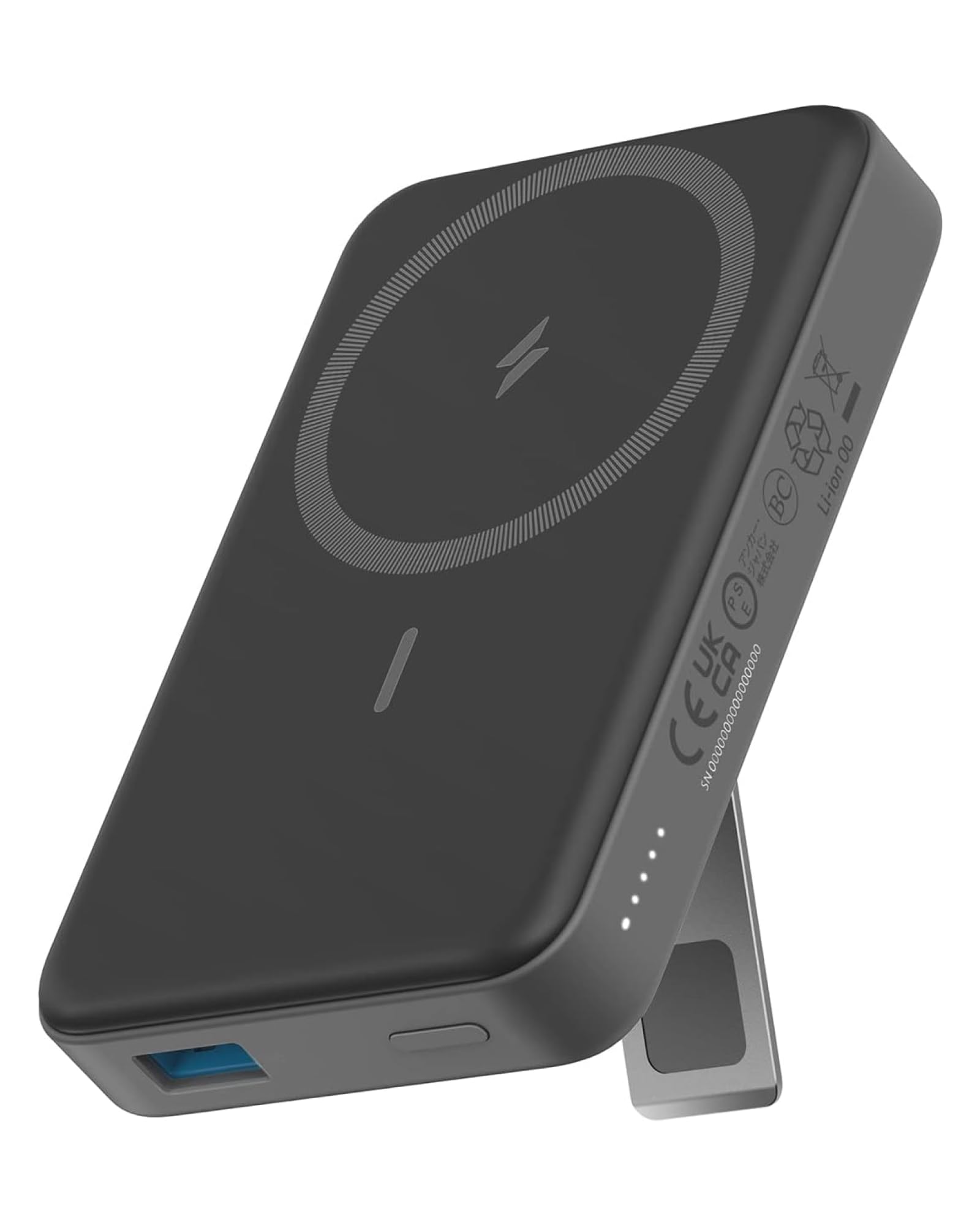 61o97cEtCWL._SY2000_.jpg Anker 633 Magnetic Power Bank 10.000mAh – Kabellose iPhone Powerbank mit Ständer – Bild 1