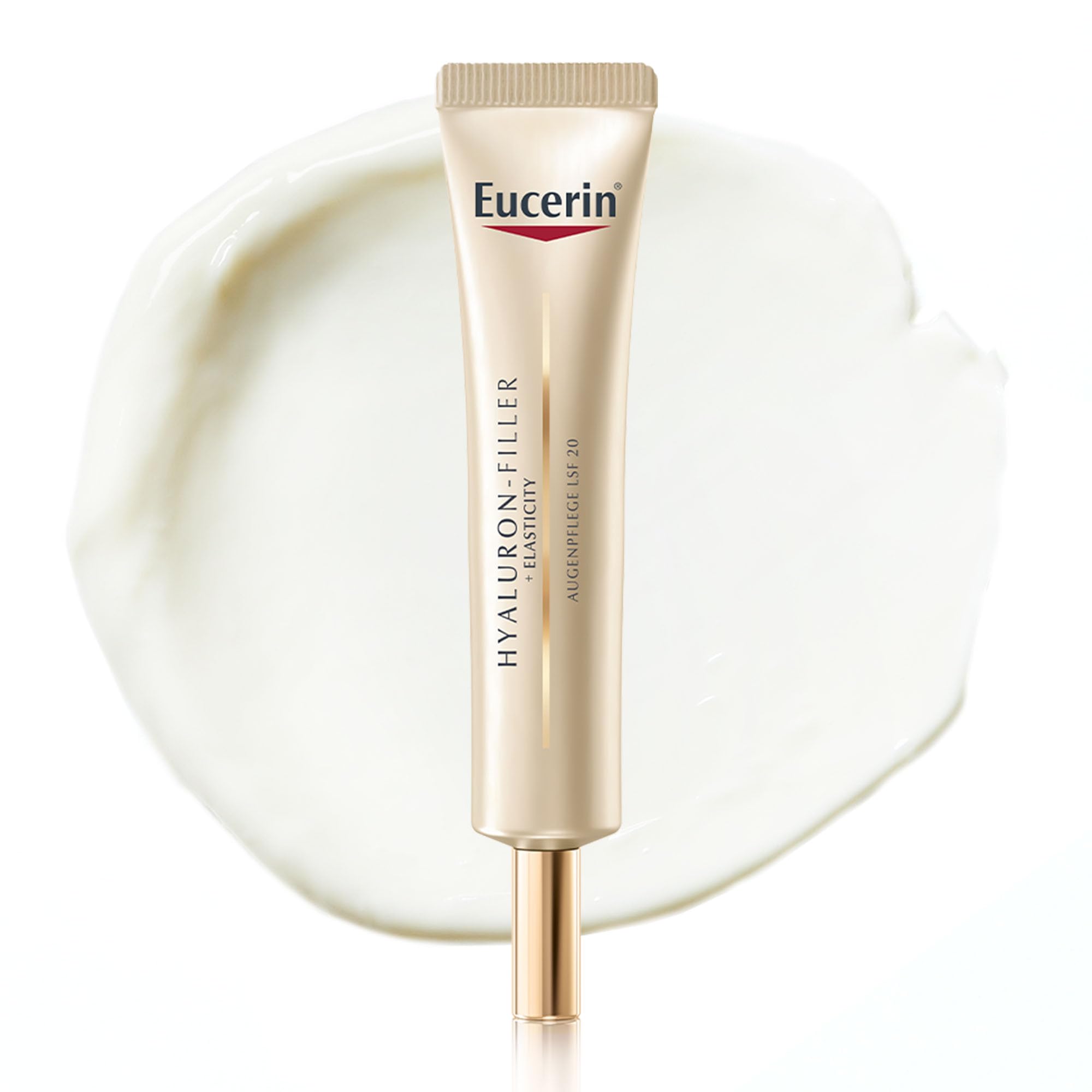 61oZG3rcDKL._SY2000_.jpg Eucerin Hyaluron-Filler + Elasticity Augenpflege LSF 20 – Anti-Aging Augencreme mit Hyaluronsäure – Bild 1