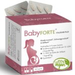 BabyFORTE FolsäurePlus – 180 vegane Kapseln mit 16 Nährstoffen für Kinderwunsch & Schwangerschaft