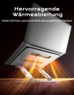 Glangeh 360° Laptop Ständer – Ergonomisch & Höhenverstellbar für MacBook & Notebooks bis 16 Zoll – Bild 4