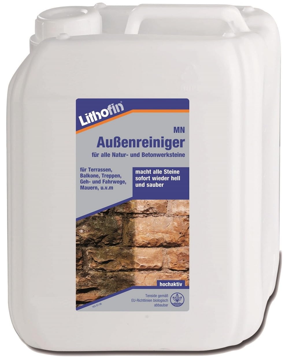 61qS8dIugL._SY1245_.jpg Lithofin MN Aussenreiniger 5 Liter – Professionelle Fassadenreinigung – Bild 1