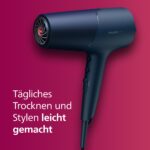 Philips Haartrockner 5000 Series mit ThermoShield & Ionisierung, 2.300 W – Schnelles Trocknen & Haarschutz, BHD510/20 – Bild 7