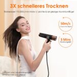 Faszin Haartrockner mit bürstenlosem Motor – Profi-Föhn mit Ionentechnologie für Salon & Zuhause – Bild 2