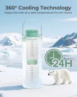 XAPROO 650ml Muttermilchkühler mit 360° Kühlung – 24h Frischhaltung für unterwegs – Bild 4